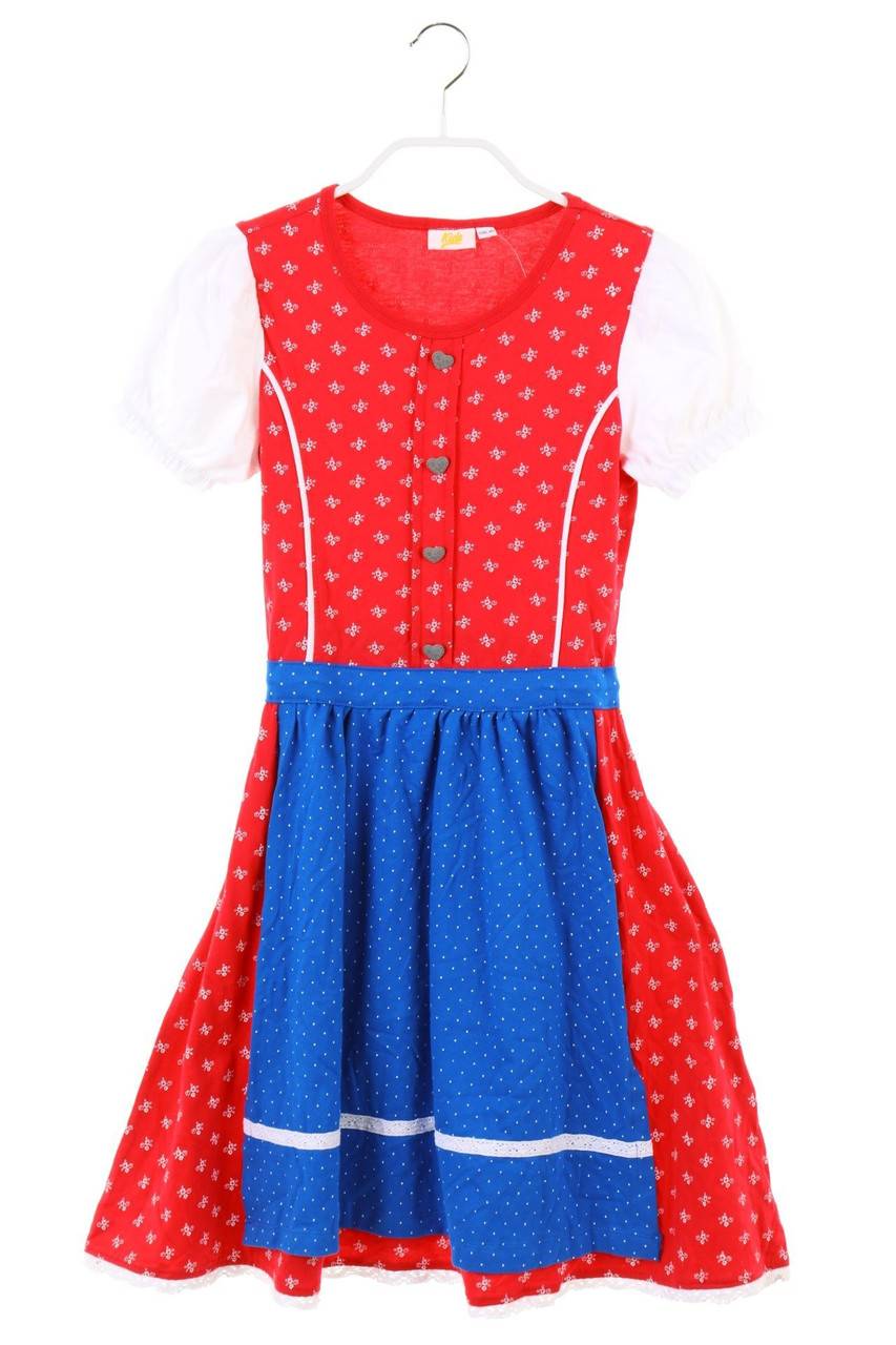 Carou Kids Dirndl-Kleid Mit Blumen-Print