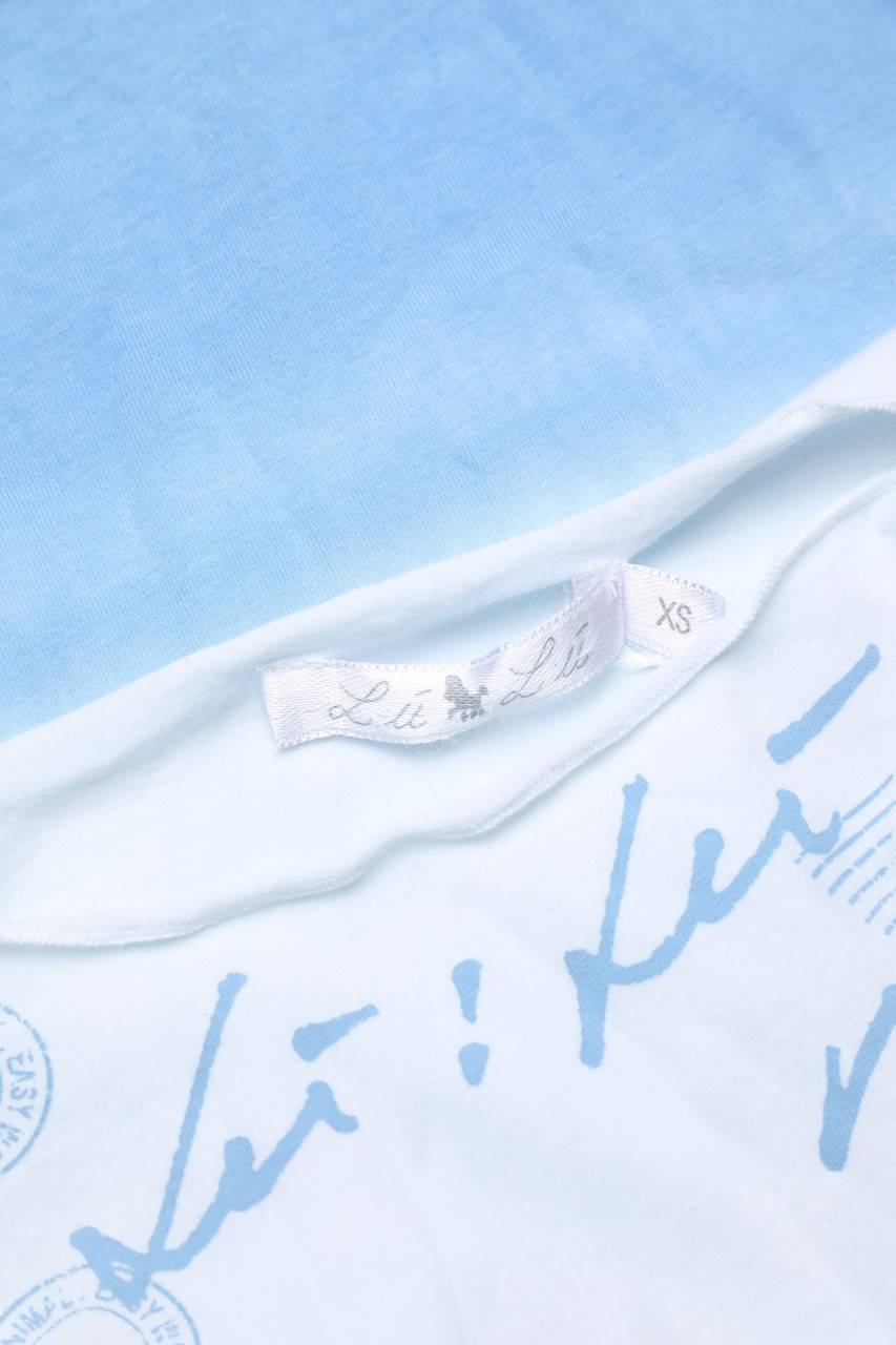 Carou L:Ú L:Ú T-Shirt Mit Dip Dye-Effekt