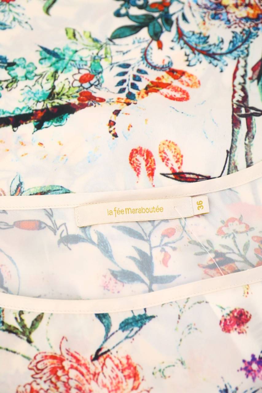 Carou LA FÉE MARABOUTÉE Kurzarm-Bluse