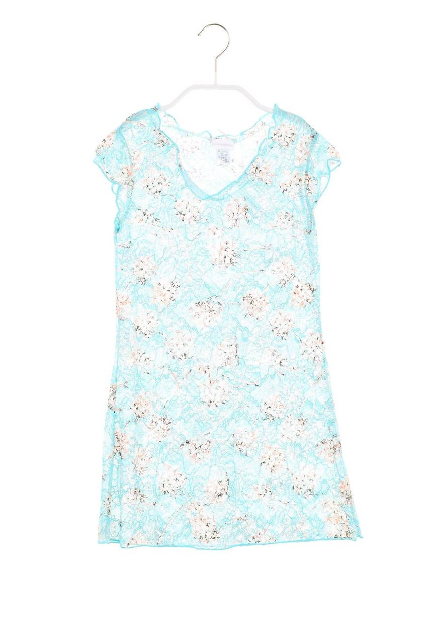 Carou LA PERLA Spitzen-Kleid mit Blumen-Print