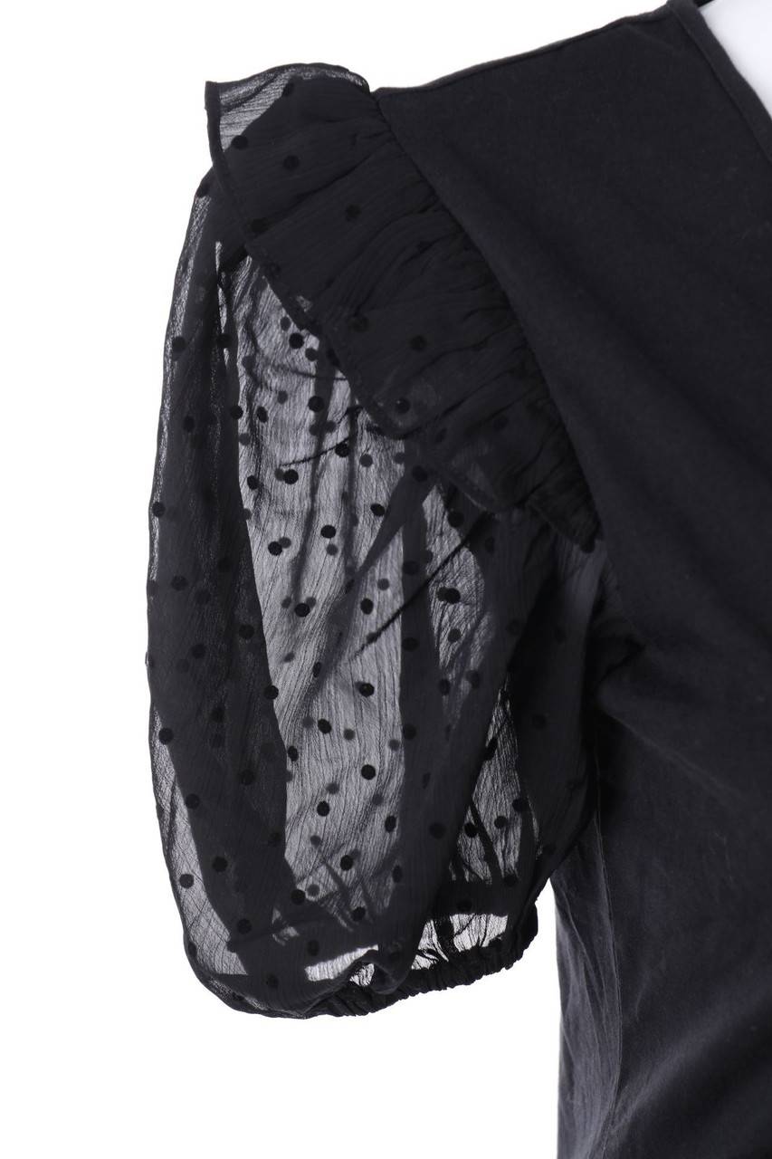 Carou LA REDOUTE Bluse Mit Puffärmeln