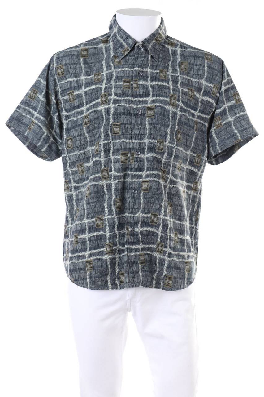 Carou LA RUSSO Kurzarm-Hemd mit Print