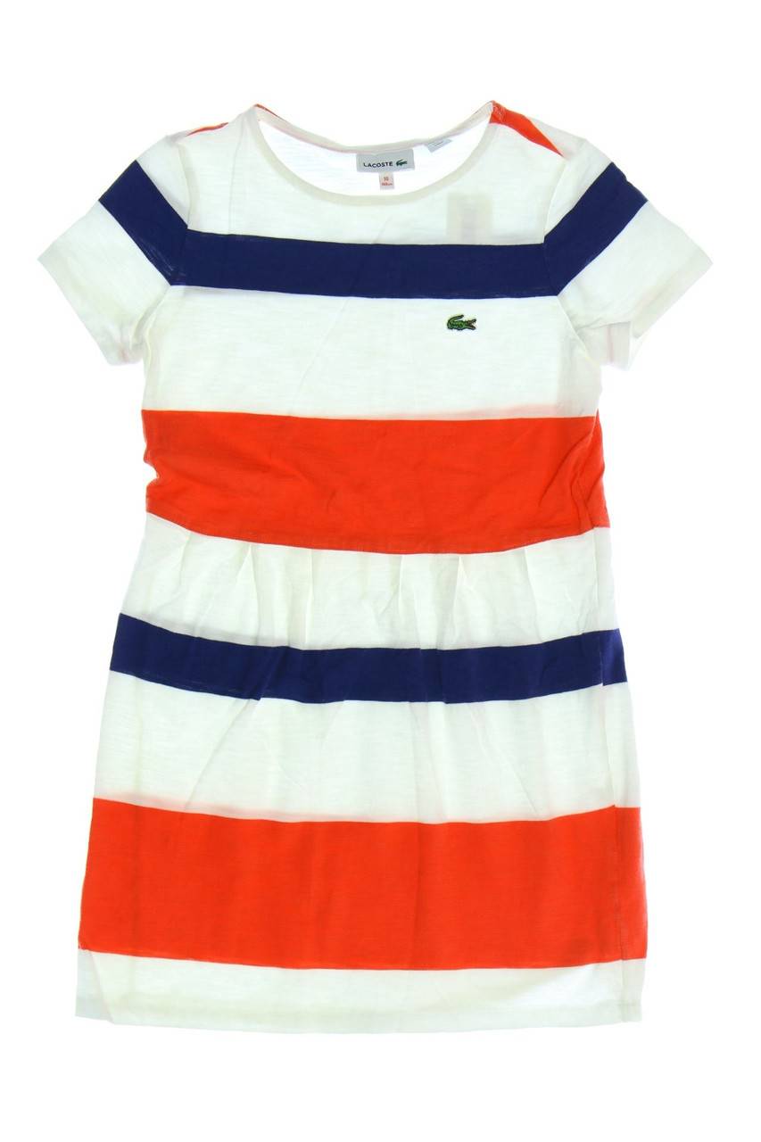 Carou LACOSTE Kleid mit Logo-Stickerei