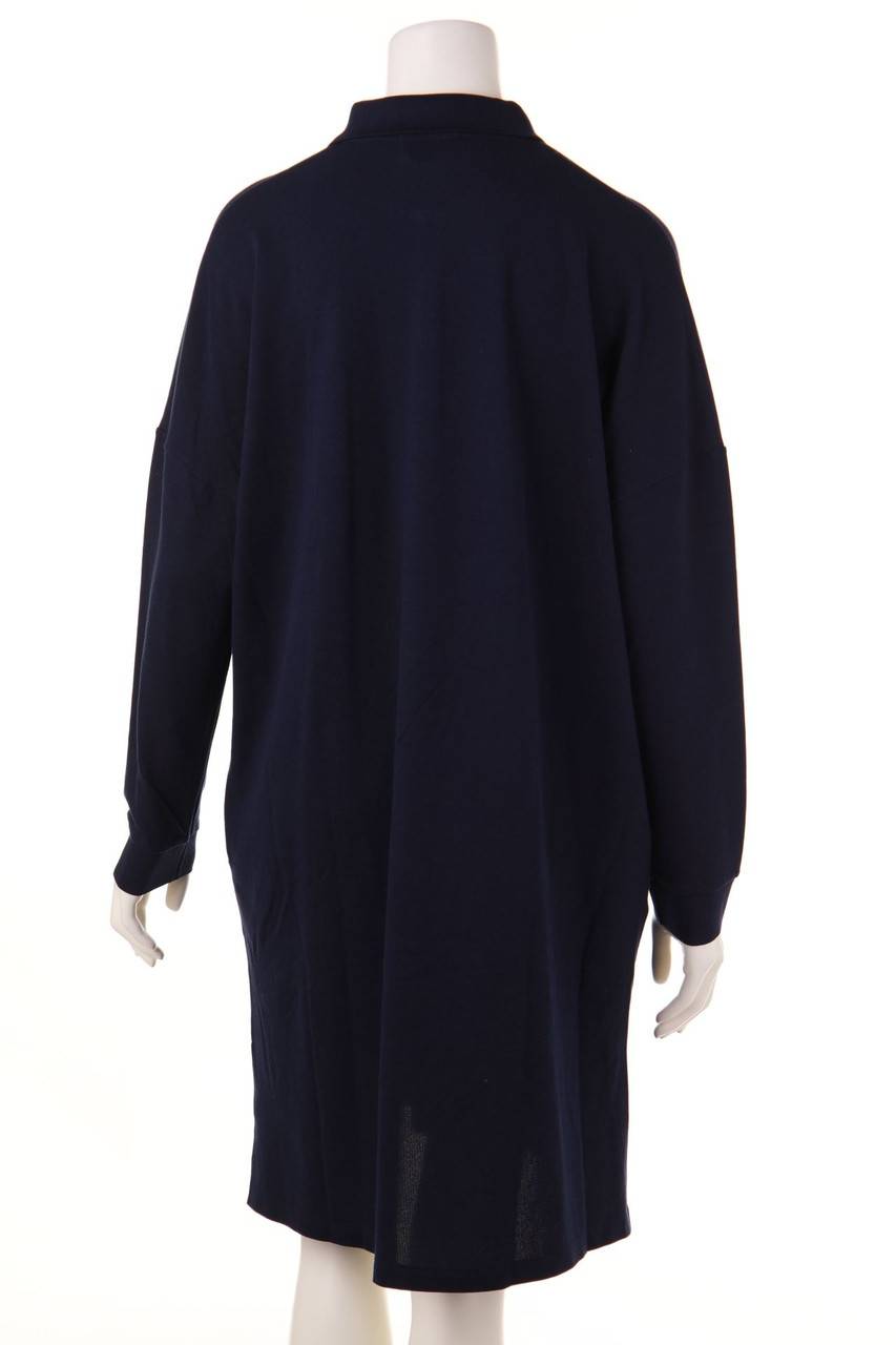 Carou LACOSTE Oversize-Kleid Mit Logo-Stickerei