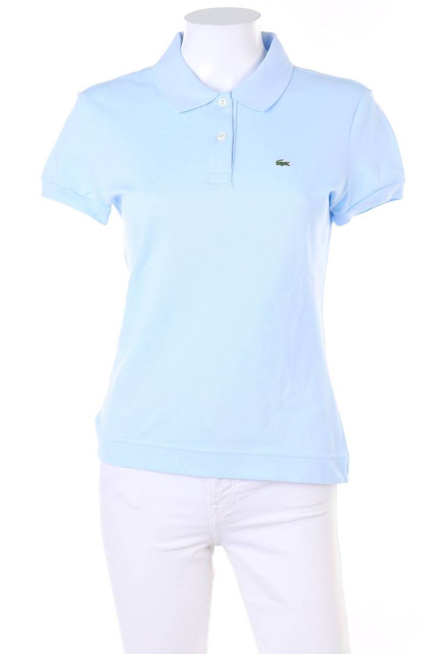 Carou LACOSTE Polo-Shirt mit Logo-Stickerei