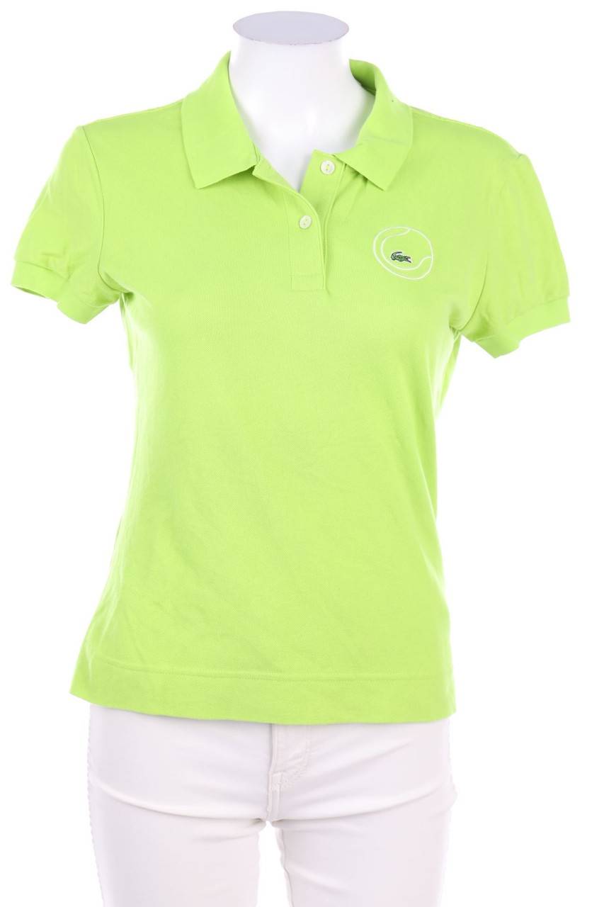 Carou LACOSTE Polo-Shirt mit Logo-Stickerei