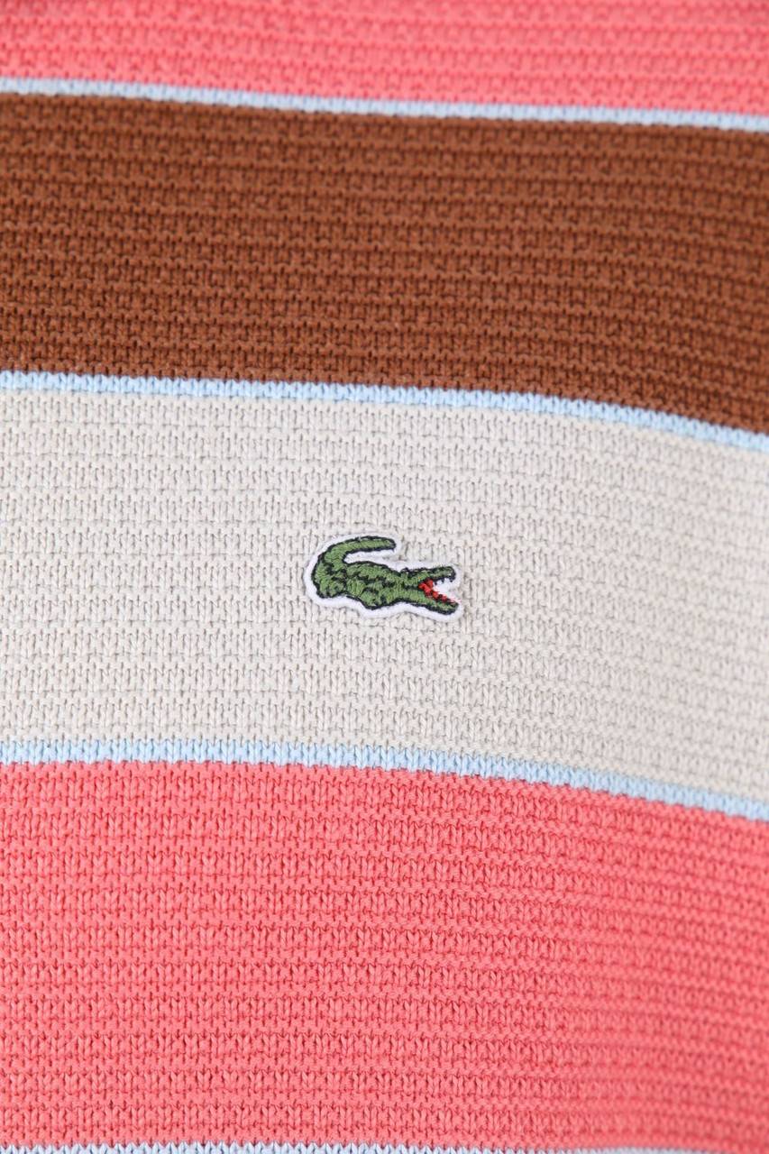 Carou LACOSTE Rundhals-Pullover Mit Logo-Stickerei