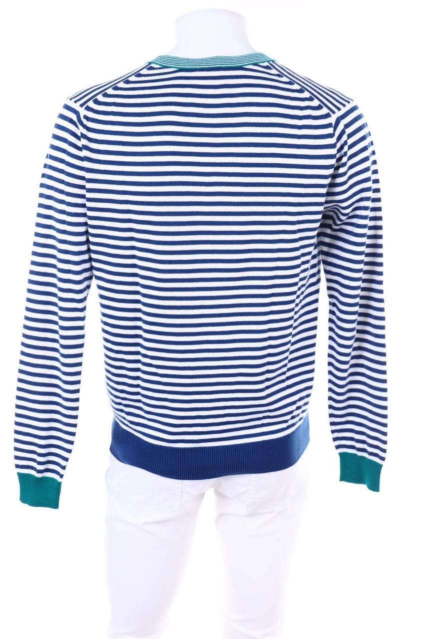 Carou LACOSTE Streifen-Cardigan Mit Logo-Patch