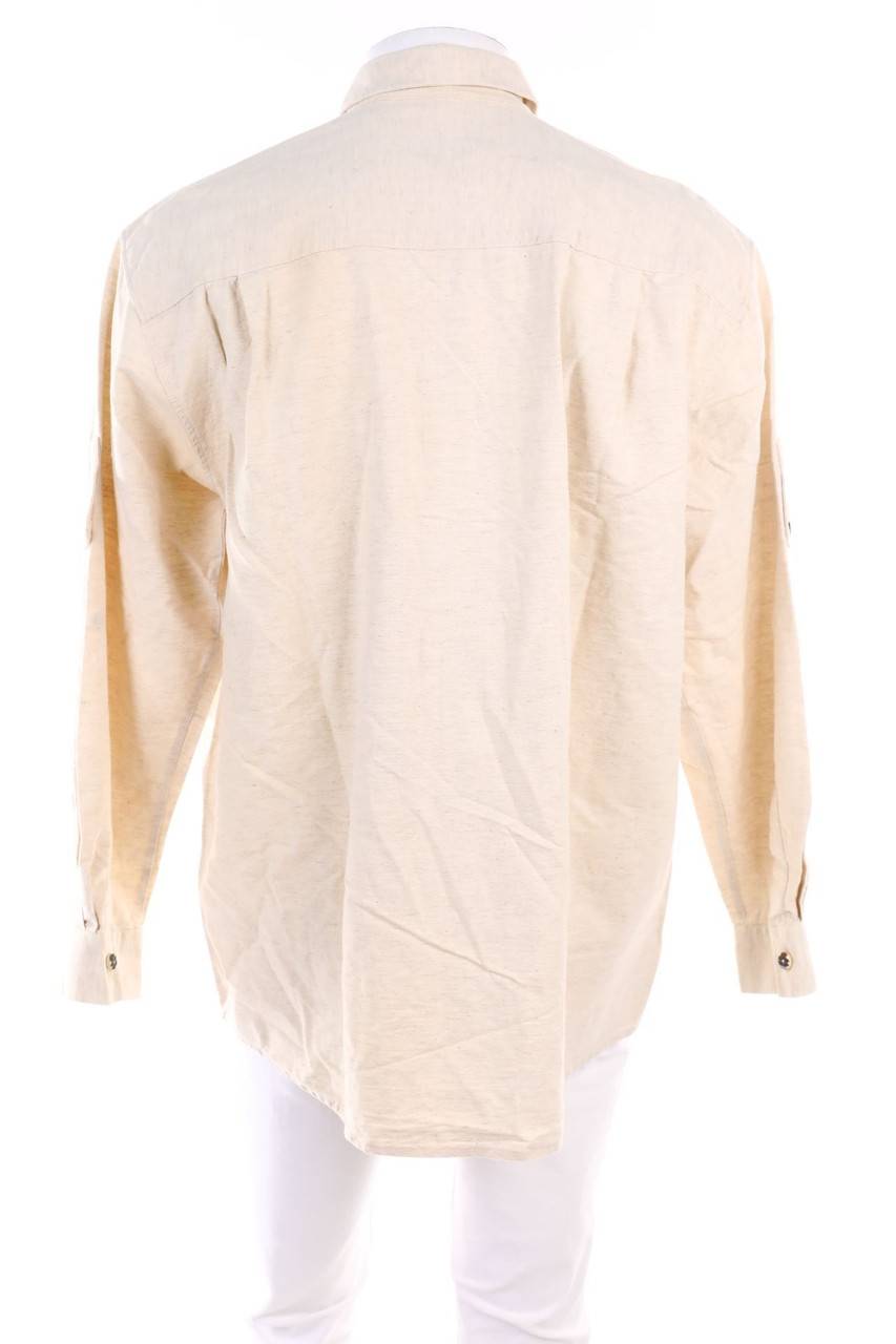 Carou LANDHAUS Trachten-Hemd Mit Krempel-Ärmeln