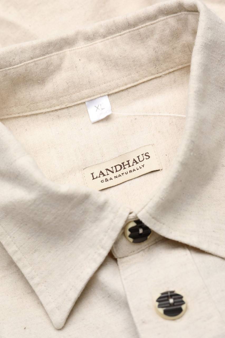 Carou LANDHAUS Trachten-Hemd Mit Krempel-Ärmeln