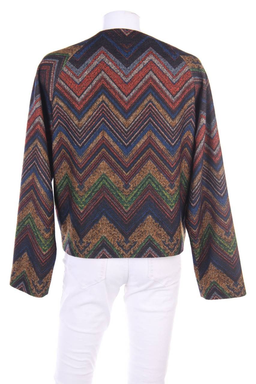 Carou Lanidor Blazer-Jacke Mit Zickzack-Muster