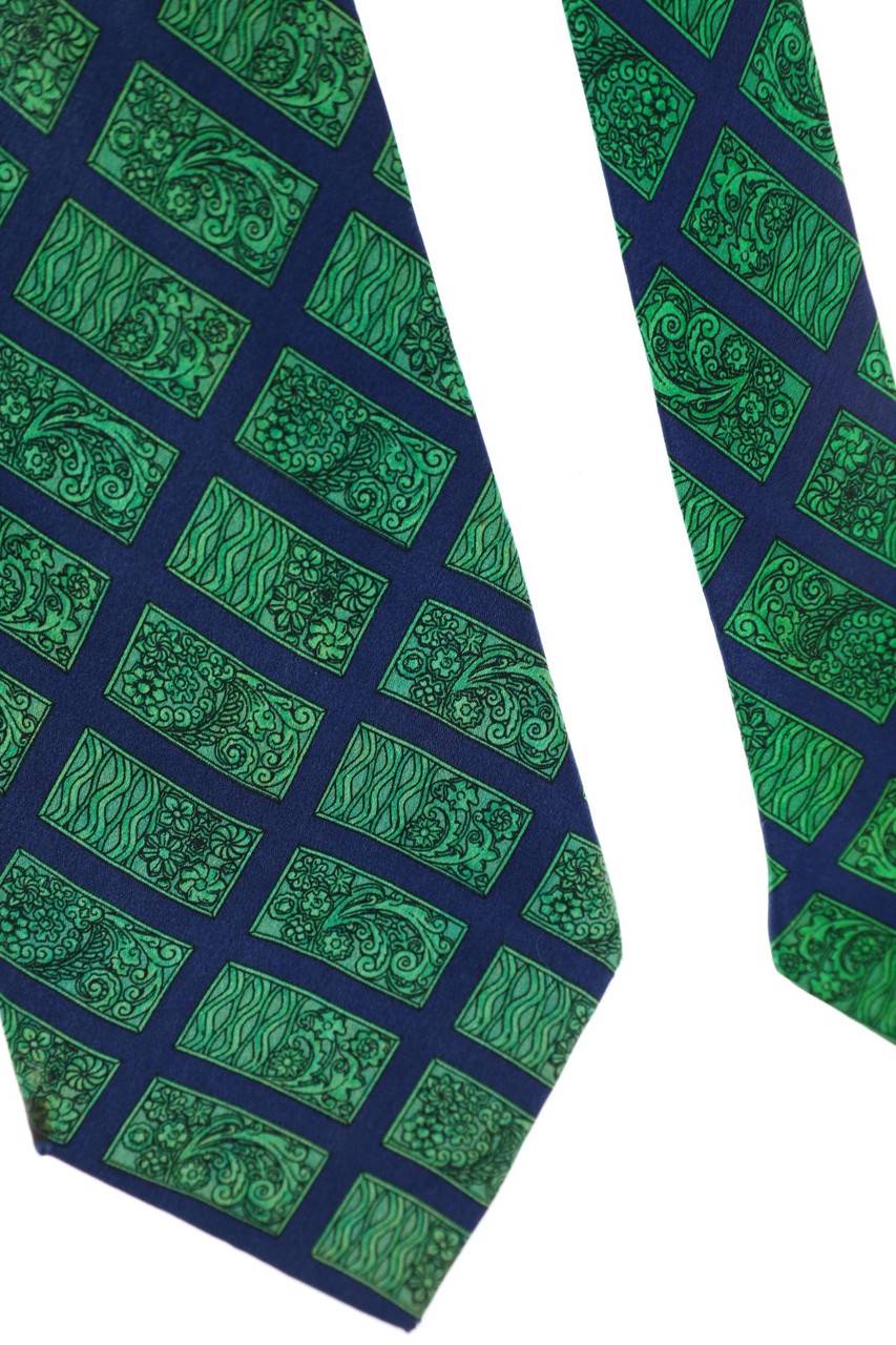 Carou LANVIN PARIS Seiden-Krawatte Mit Print