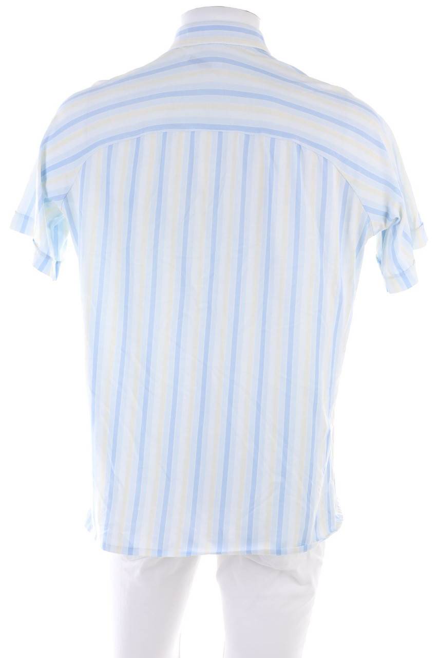 Carou LAPIDUS OF SWEDEN Kurzarm-Hemd Mit Streifen