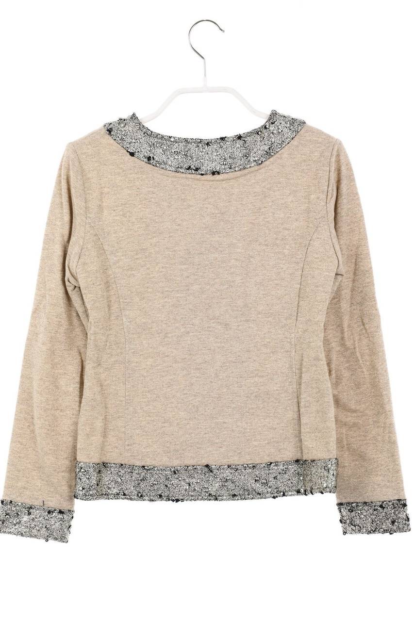 Carou Laura Biagiotti Glitzer-Strickjacke
