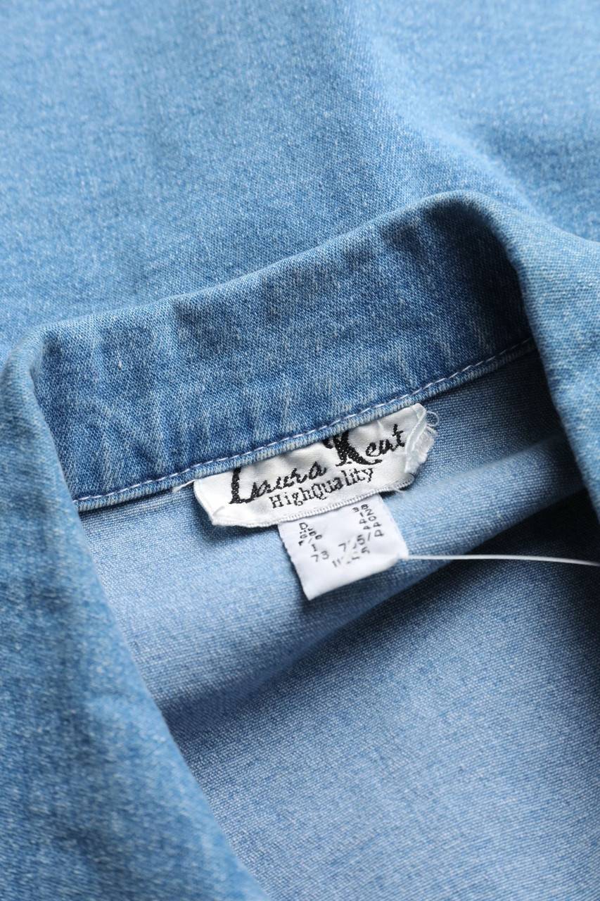 Carou LAURA KENT Denim-Hosenanzug Mit Stickereien