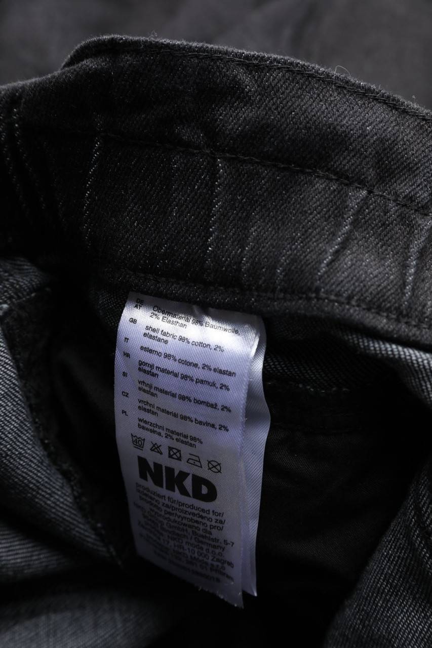 Carou Laura Torelli Denim-Paperbag-Hose