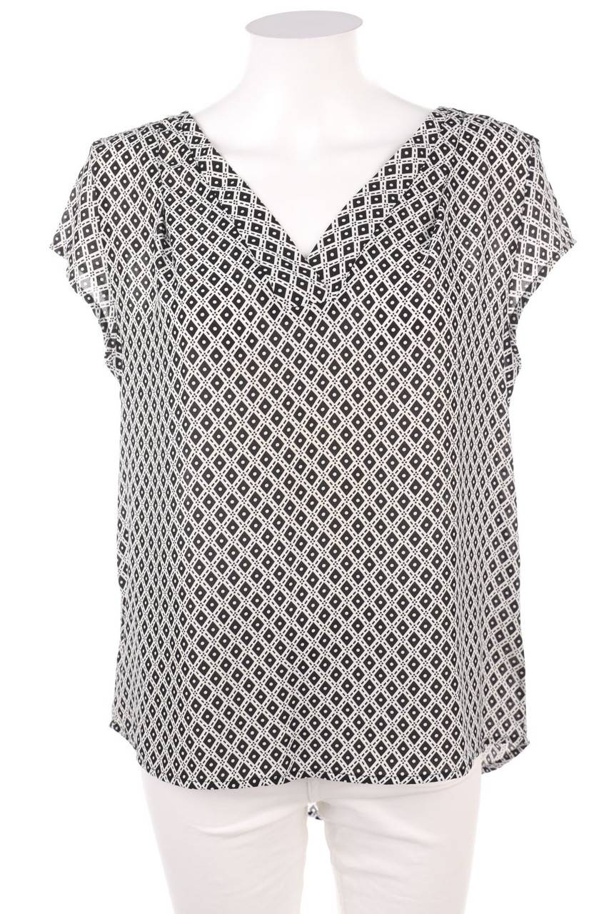 Carou Laura Torelli Kurzarm-Bluse