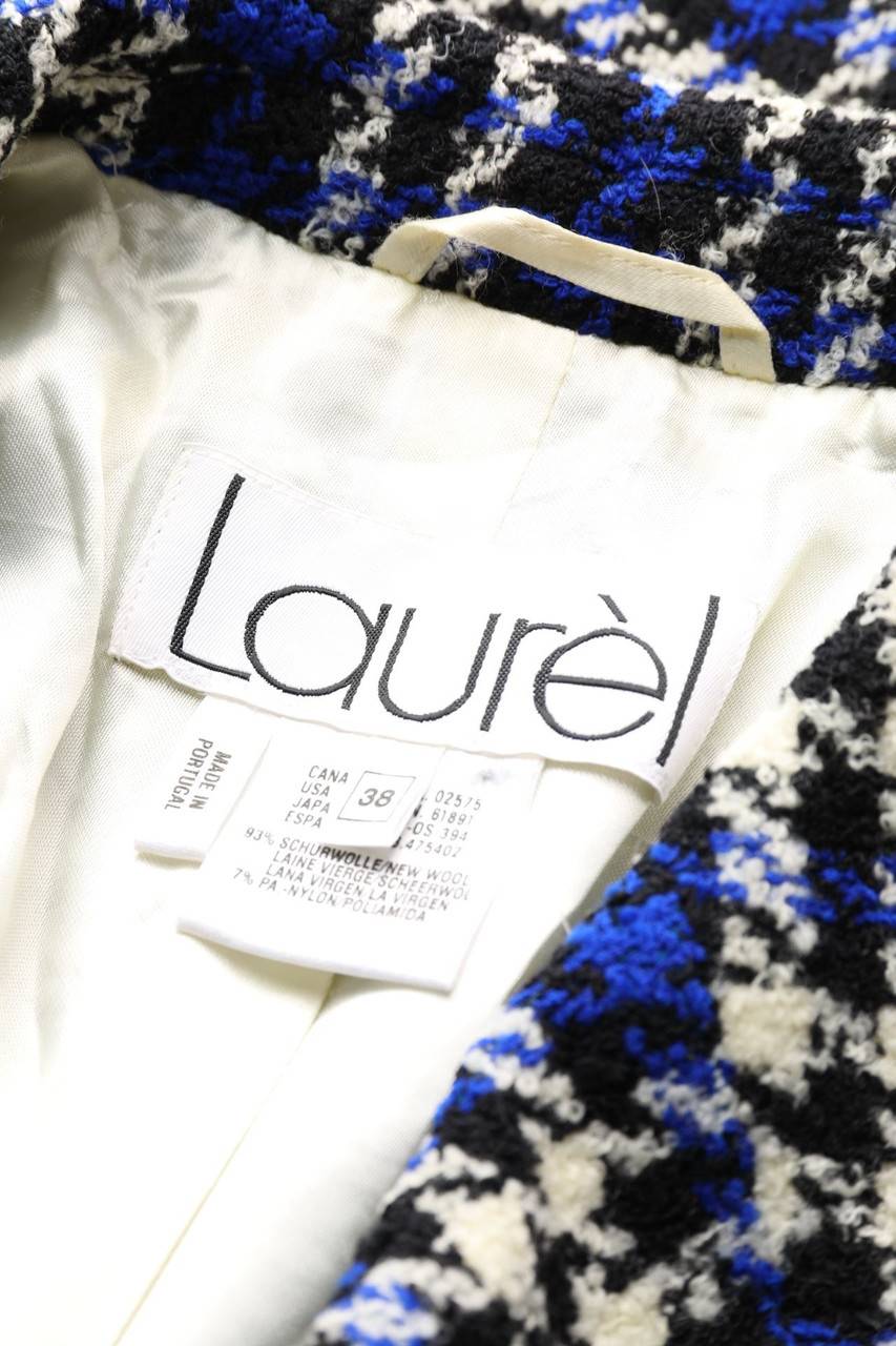 Carou Laurèl Vintage-Blazer Aus Schurwolle