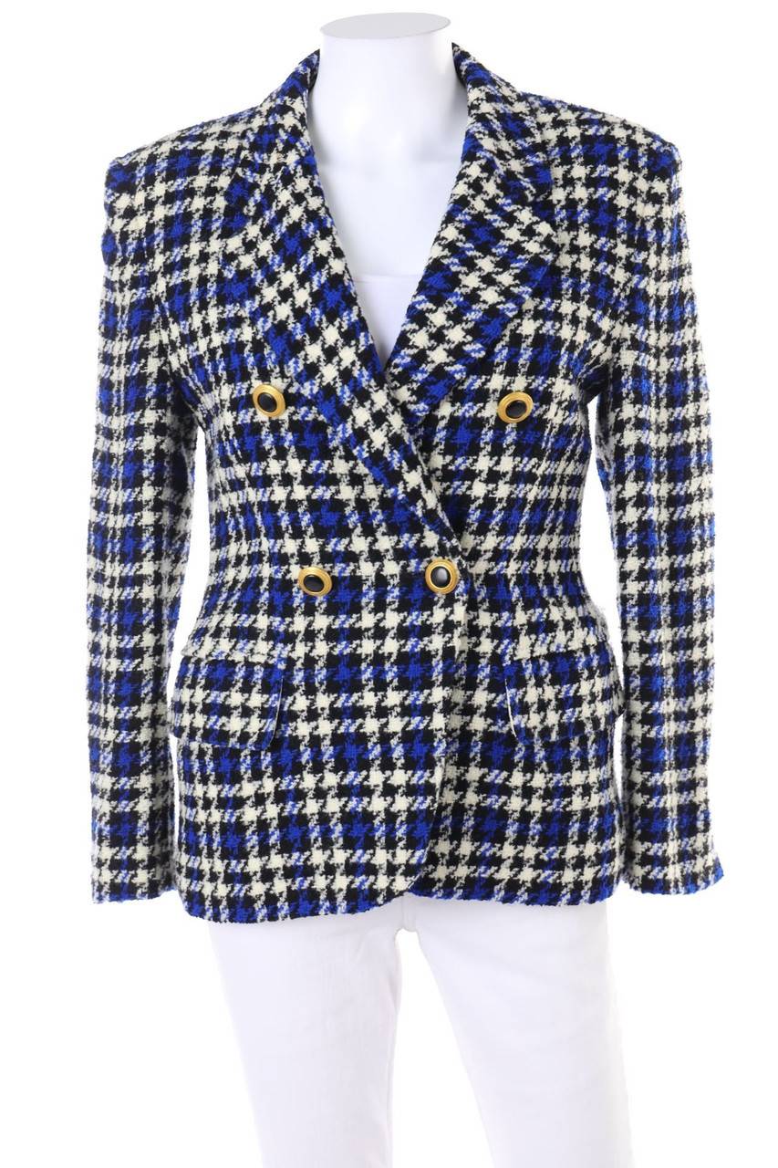 Carou Laurèl Vintage-Blazer aus Schurwolle