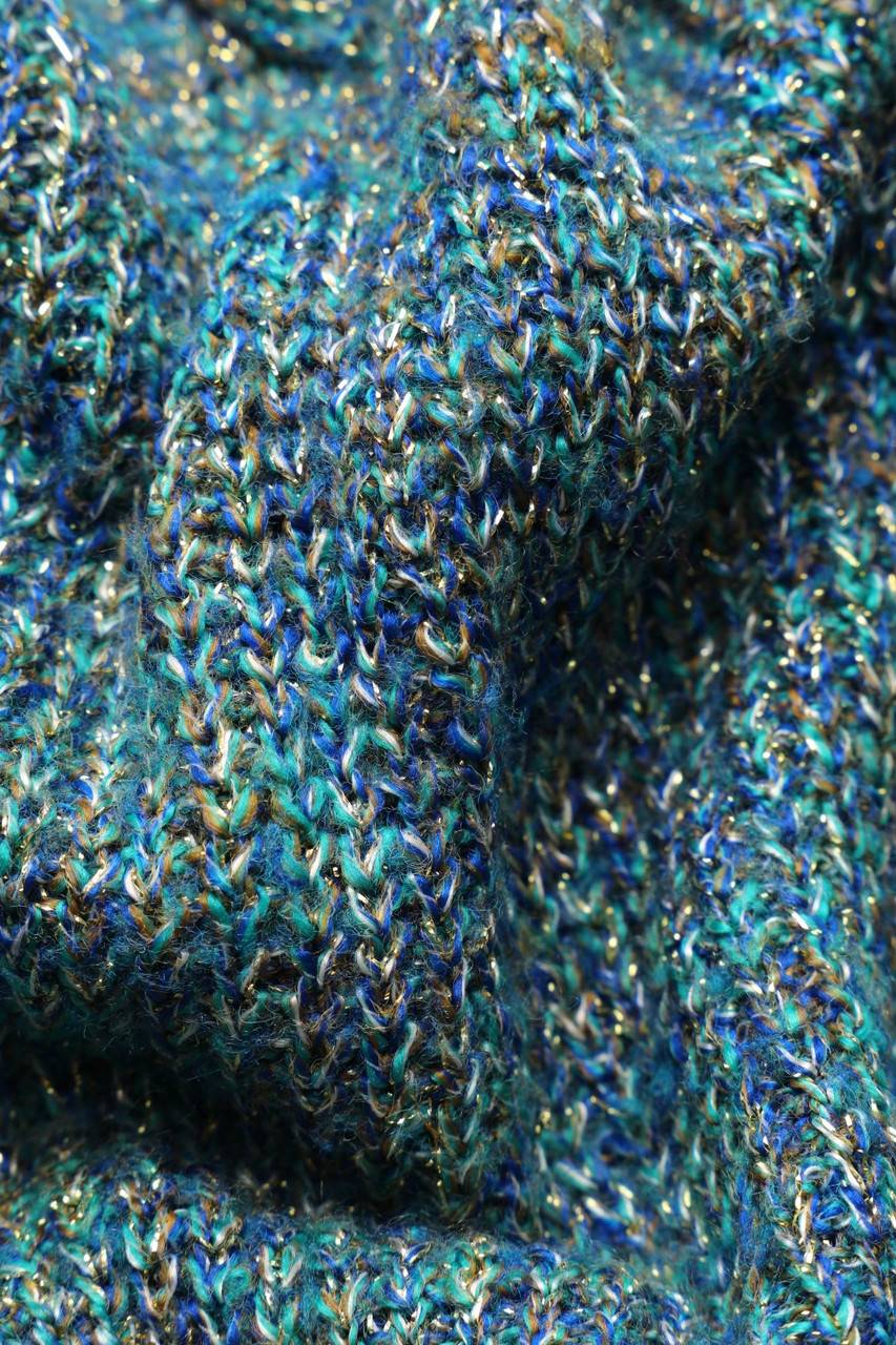 Carou Le Truc Strick-Pullover Mit Metallic-Effekt