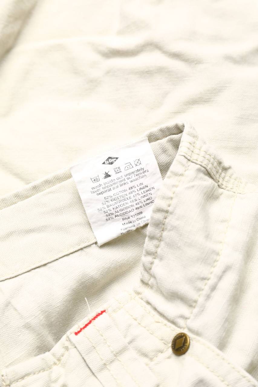 Carou Lee Cooper Cargo-Shorts Aus Leinen-Mix