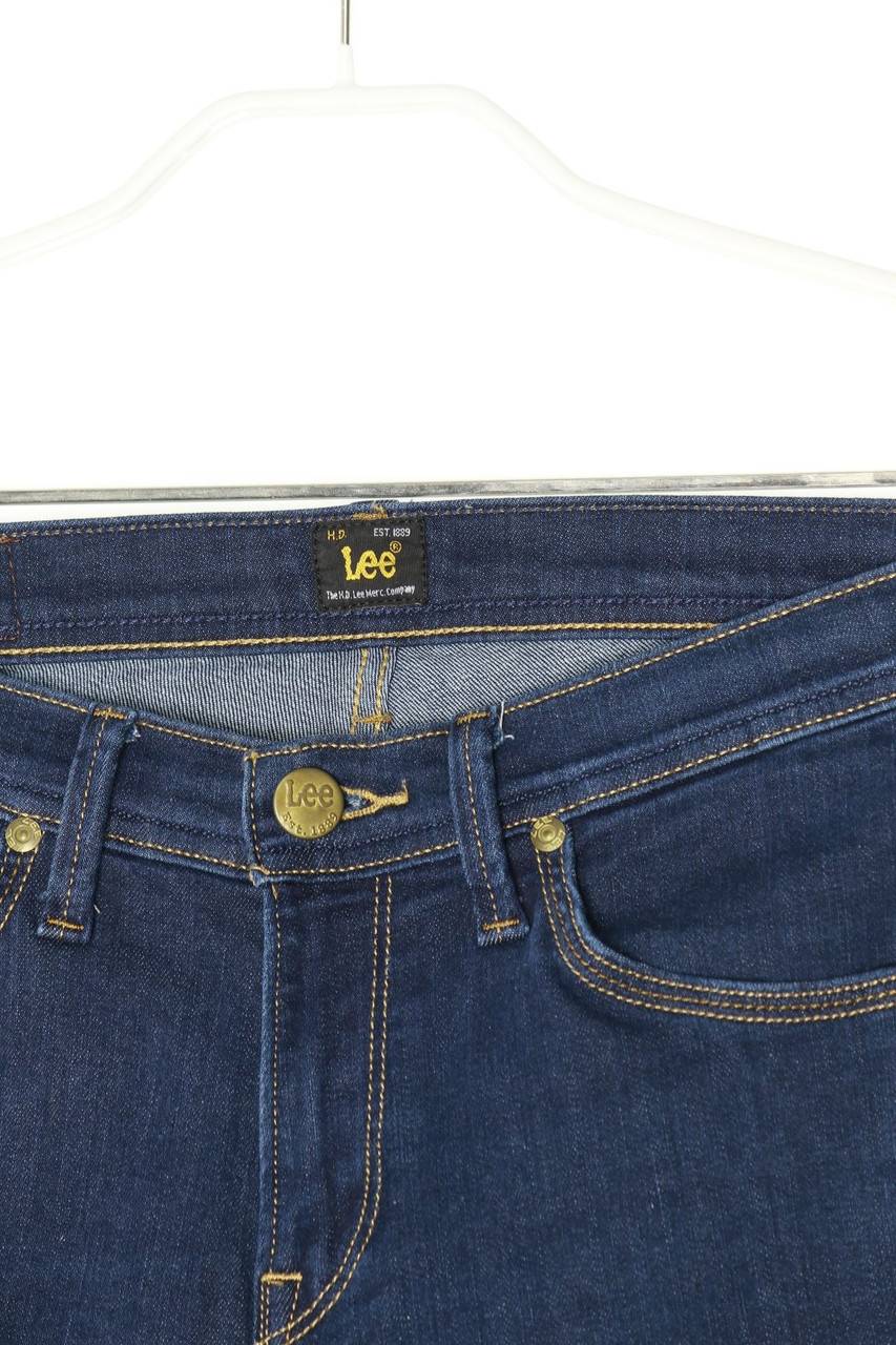 Carou Lee Straight Cut Jeans Mit Logo-Patch