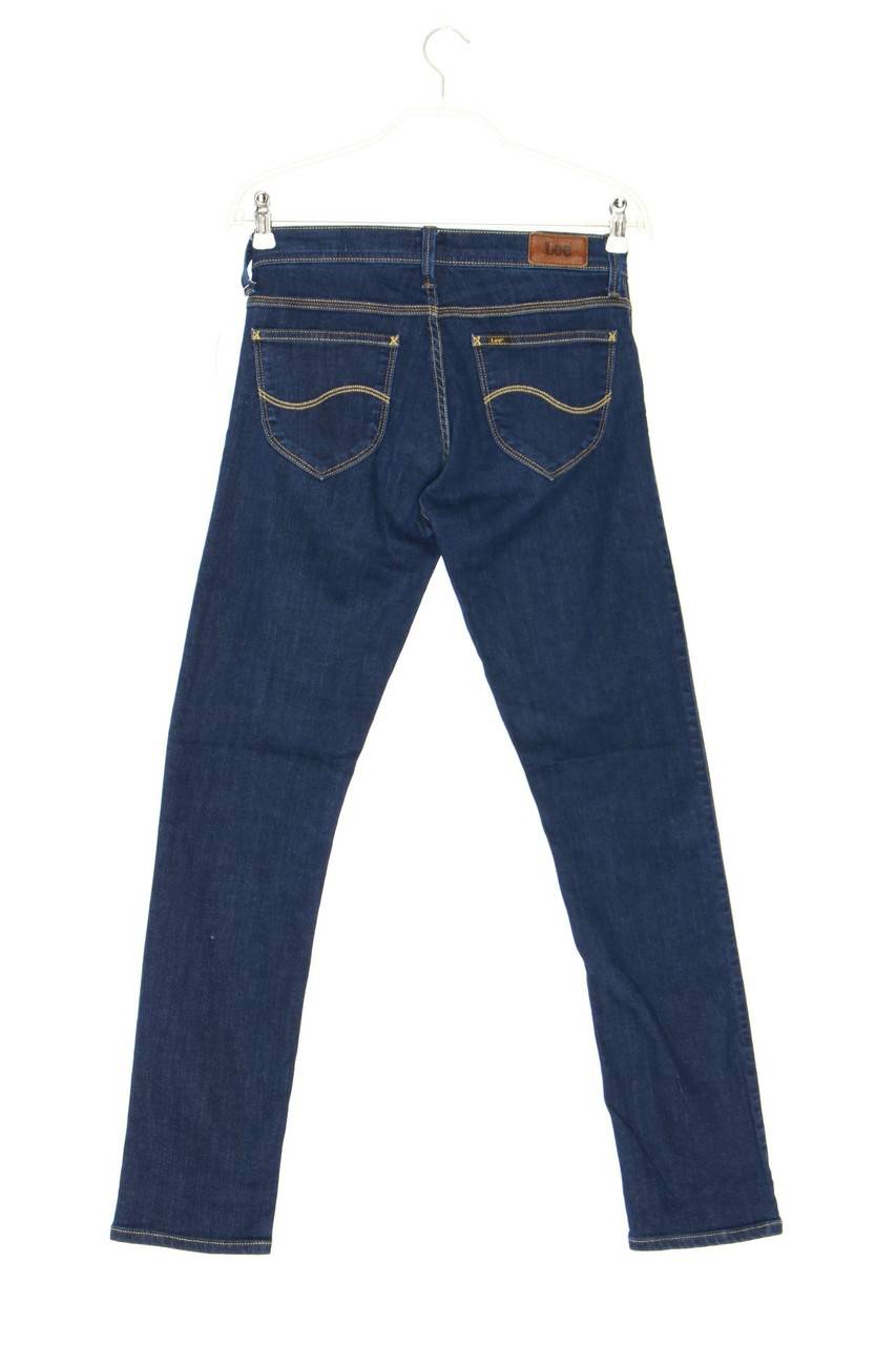 Carou Lee Straight Cut Jeans Mit Logo-Patch