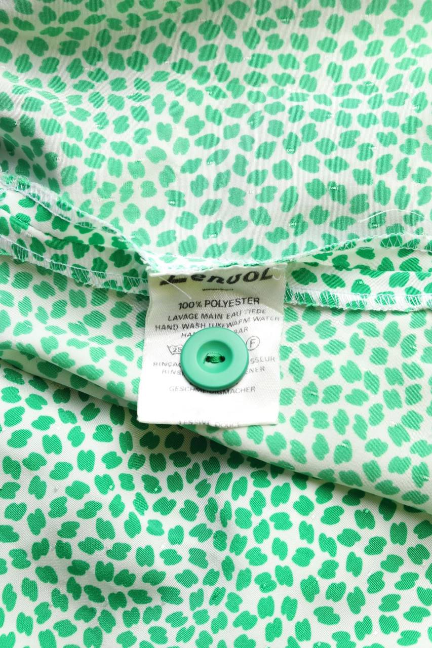 Carou Lenvol PARIS Vintage-Midikleid Mit Print