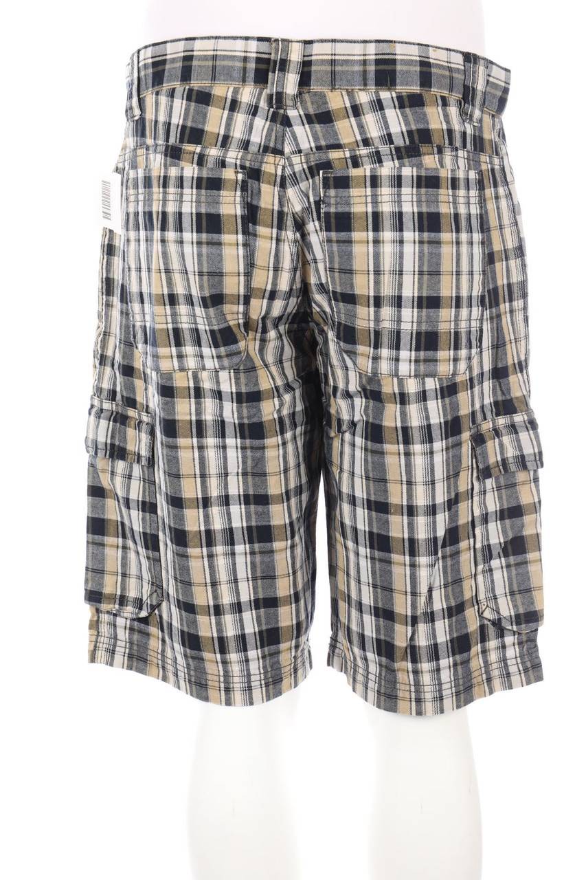 Carou LERROS Cargo-Shorts Mit Karo-Muster