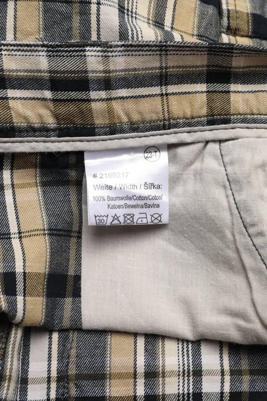 Carou LERROS Cargo-Shorts Mit Karo-Muster