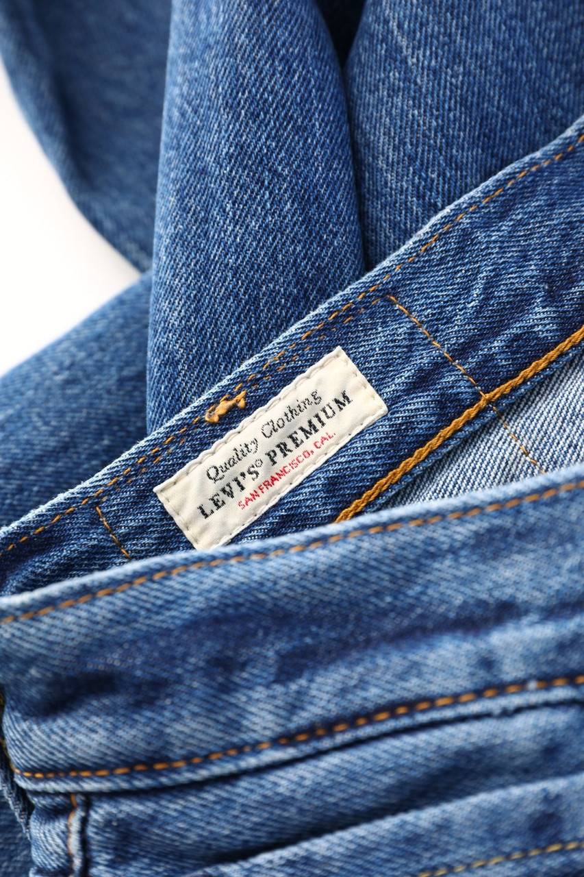 Carou LEVI´S Raw Denim Straight Cut Jeans