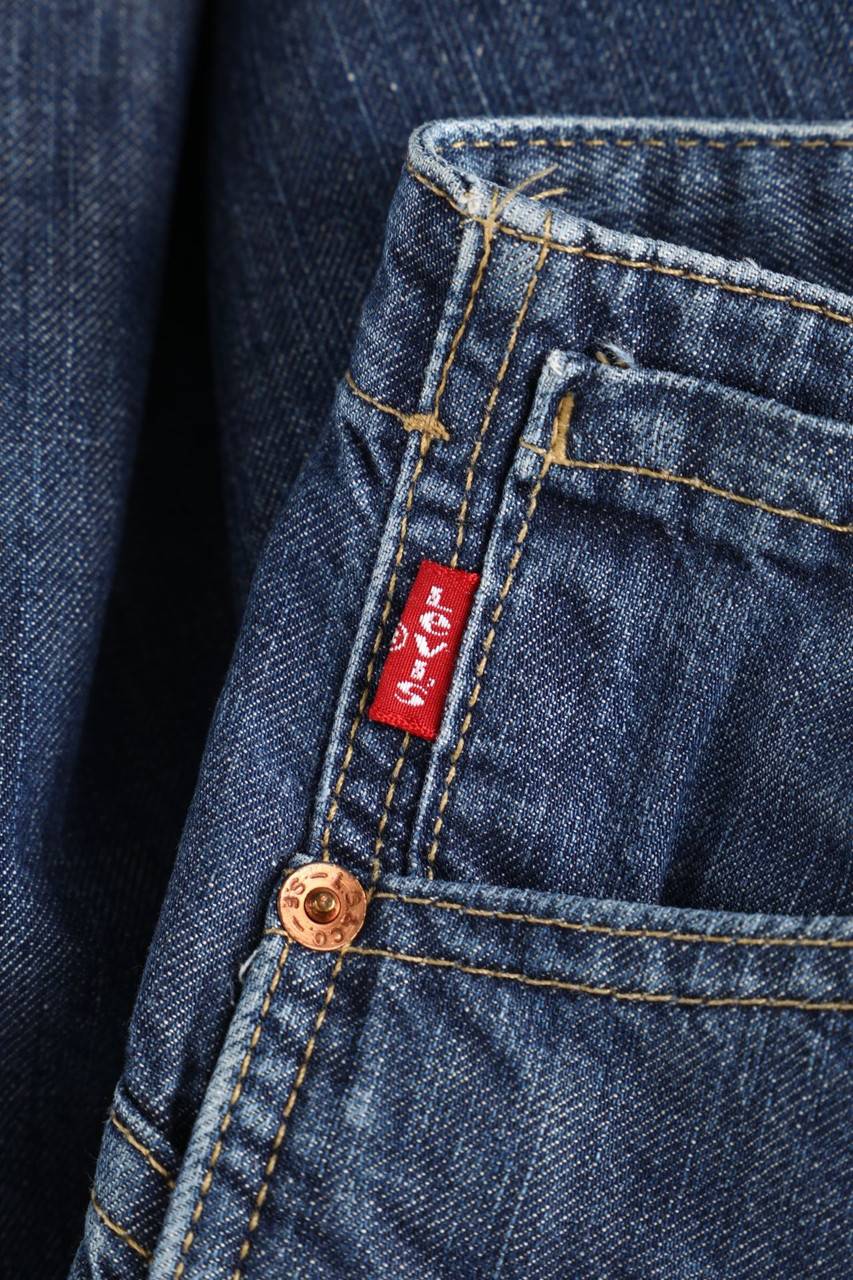 Carou LEVI´S Used Look Straight Cut Jeans