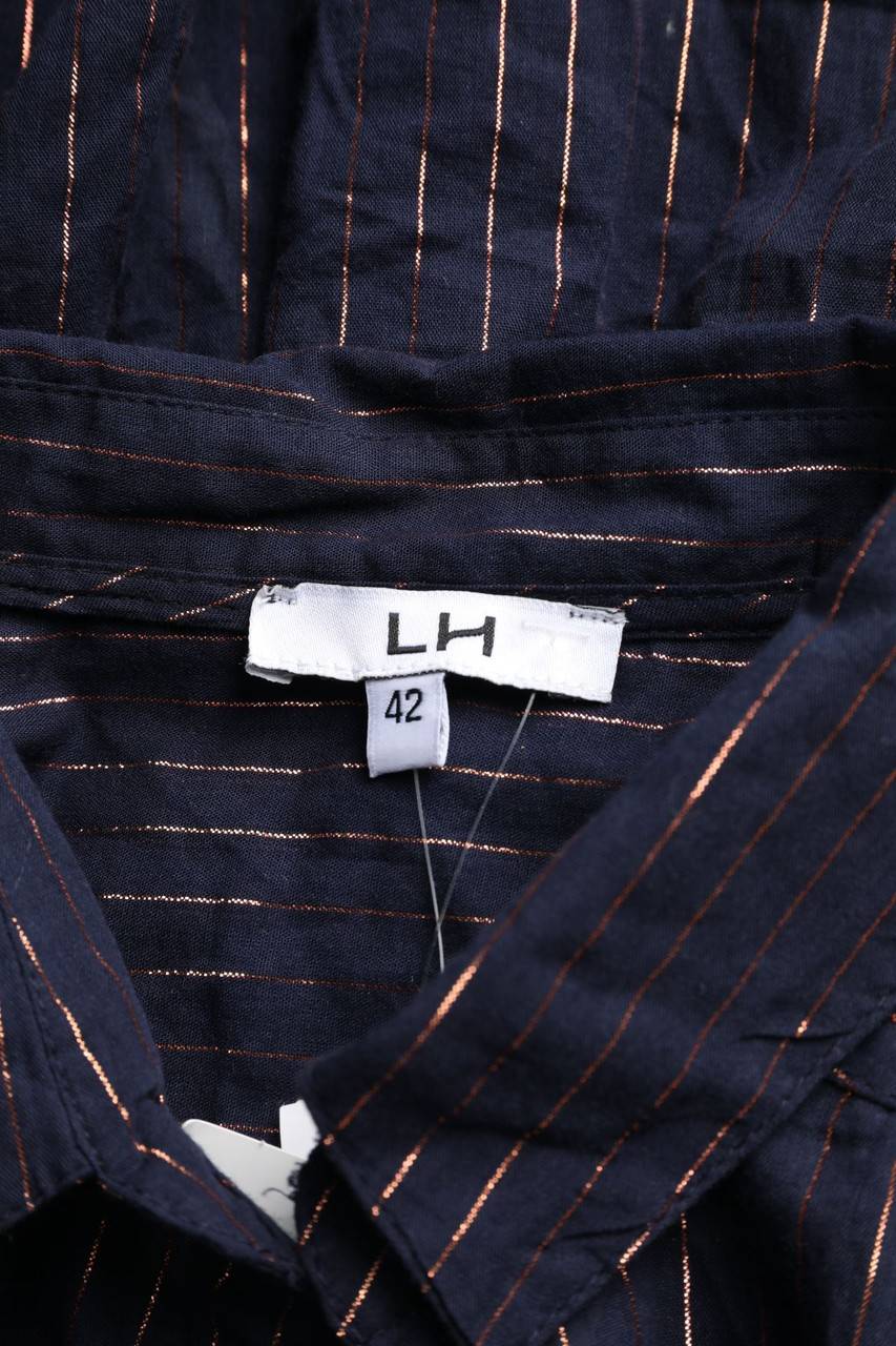 Carou LH By LA HALLE Bluse Mit Krempel-Ärmeln