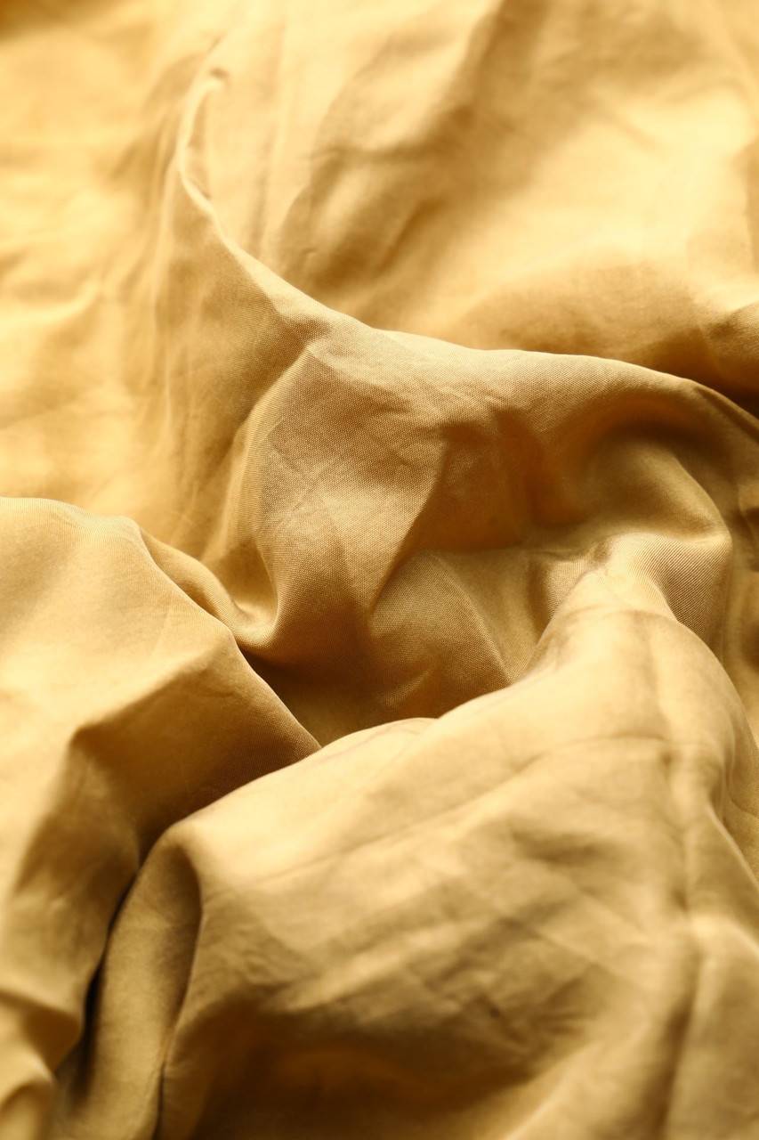 Carou LIBERTY Vintage-Kurzarm-Bluse Aus Seide