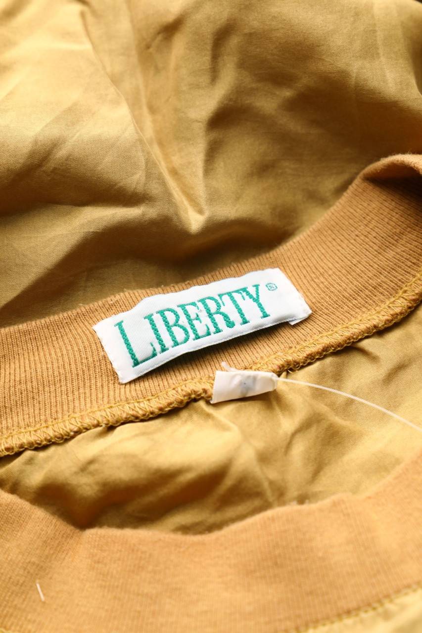 Carou LIBERTY Vintage-Kurzarm-Bluse Aus Seide