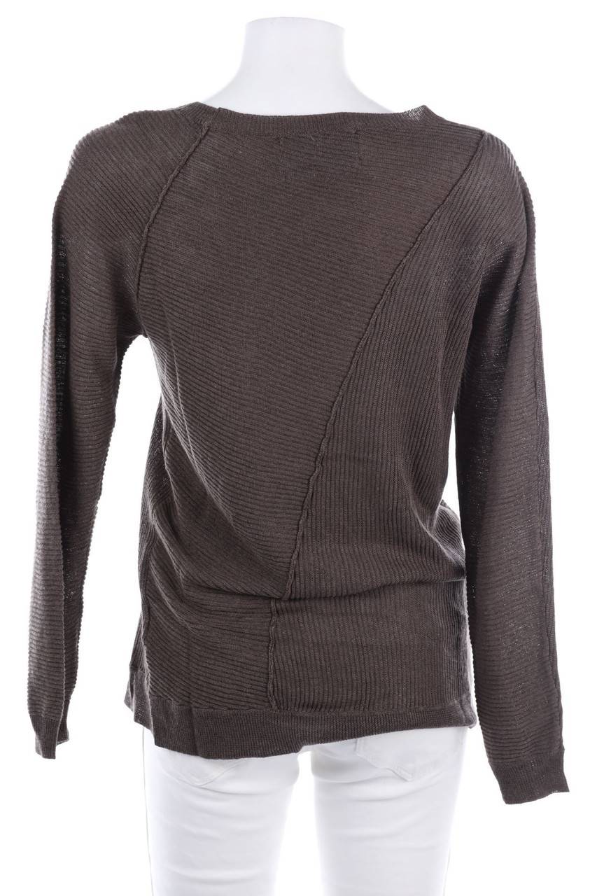 Carou Line. Strick-Pullover Aus Leinen-Mix