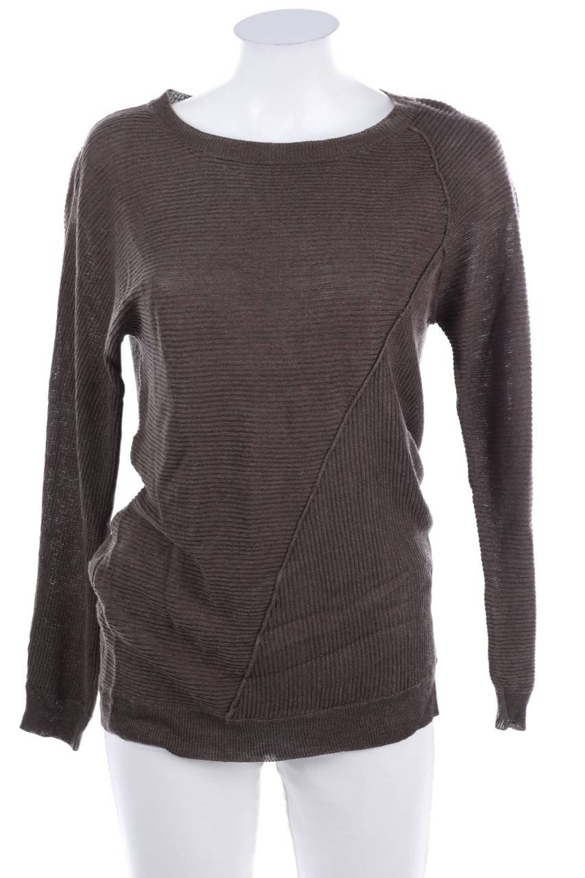 Carou line. Strick-Pullover aus Leinen-Mix
