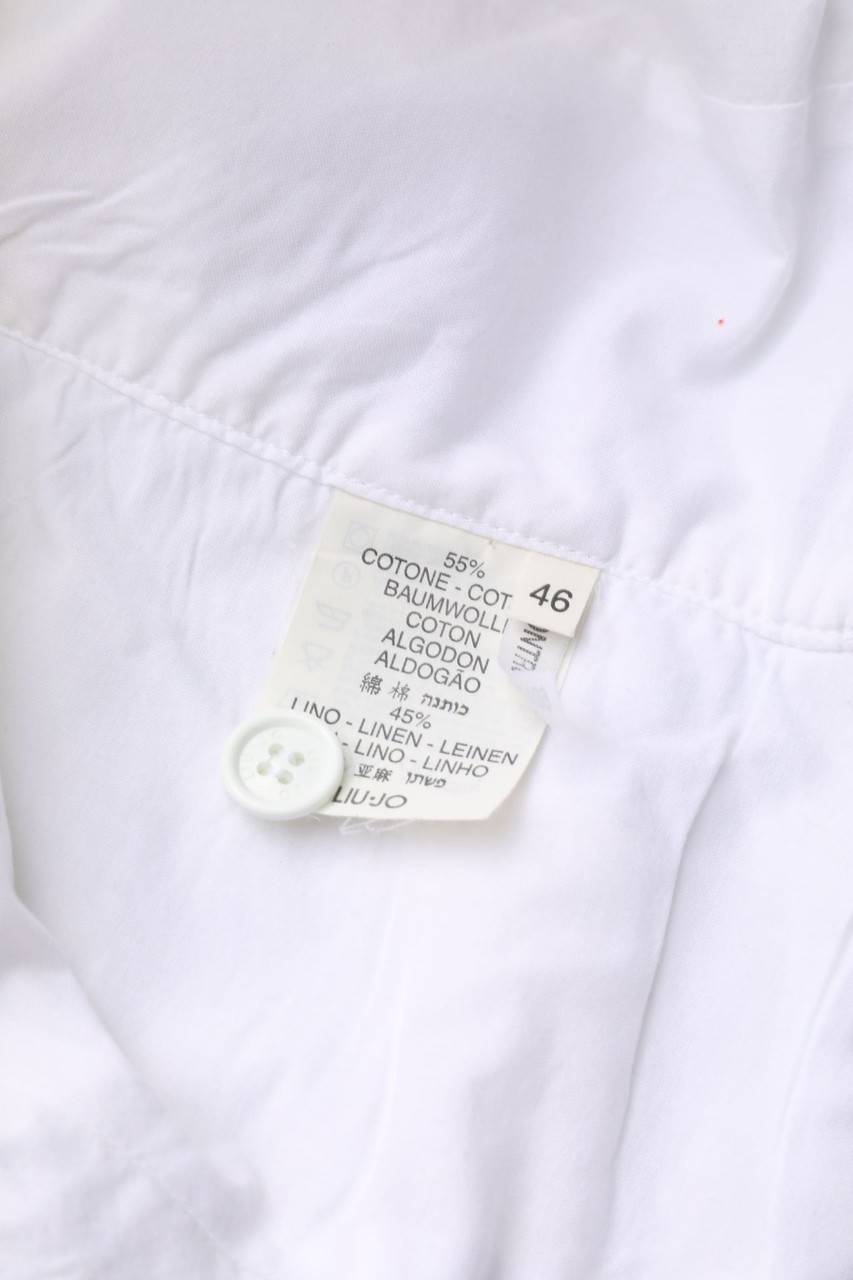 Carou LIU JO Weste Aus Leinen-Mix