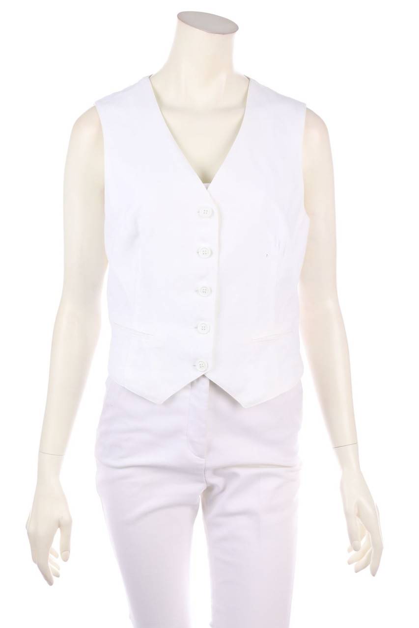 Carou LIU JO Weste aus Leinen-Mix