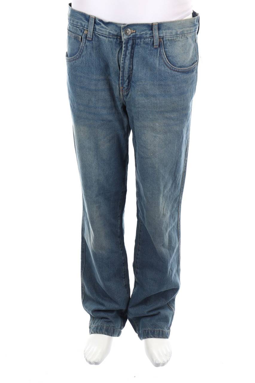 Carou LIVERGY Used Look Straight Cut Jeans