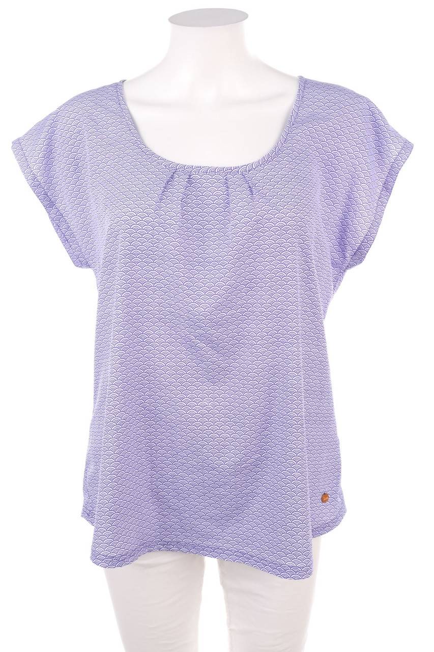 Carou Livre Kurzarm-Bluse
