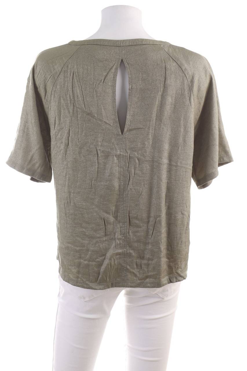 Carou Livre Kurzarm-Bluse