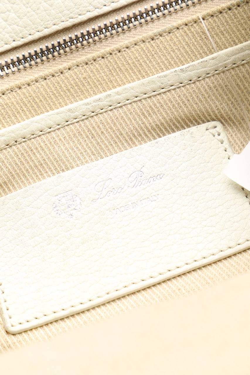 Carou Loro Piana Handtasche Mit Logo-Applikation