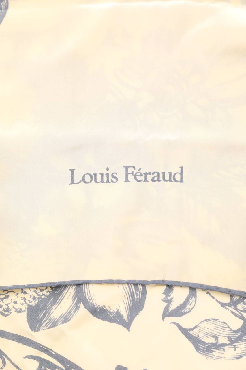 Carou Louis Féraud Tuch Mit Floralem Muster