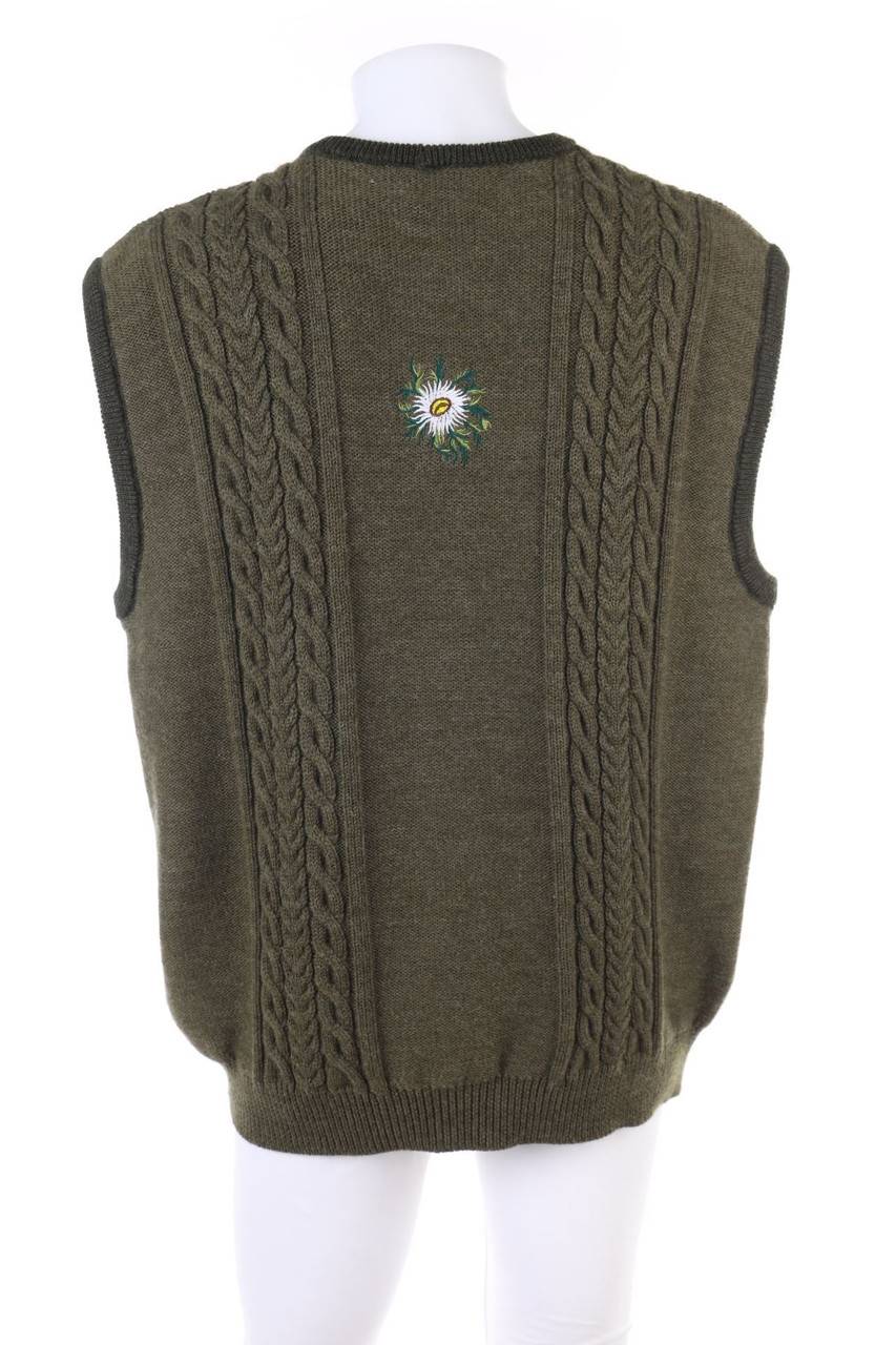 Carou Luc Moel Strick-Weste Mit Zopf-Muster