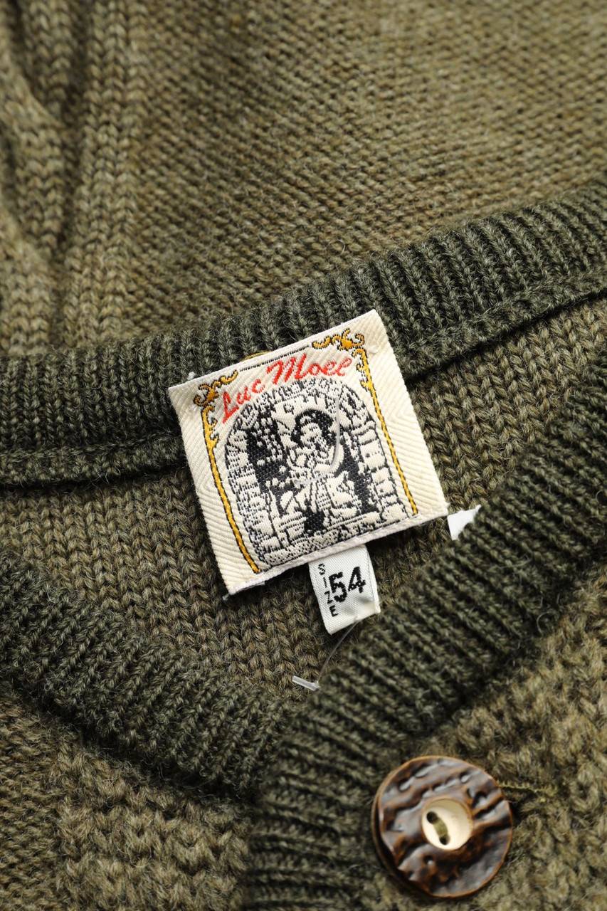 Carou Luc Moel Strick-Weste Mit Zopf-Muster