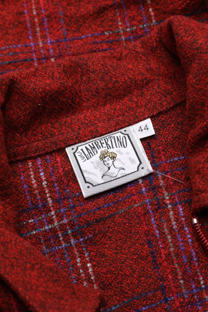 Carou LUIGI LAMBERTINO Jacke Mit Tartan-Muster
