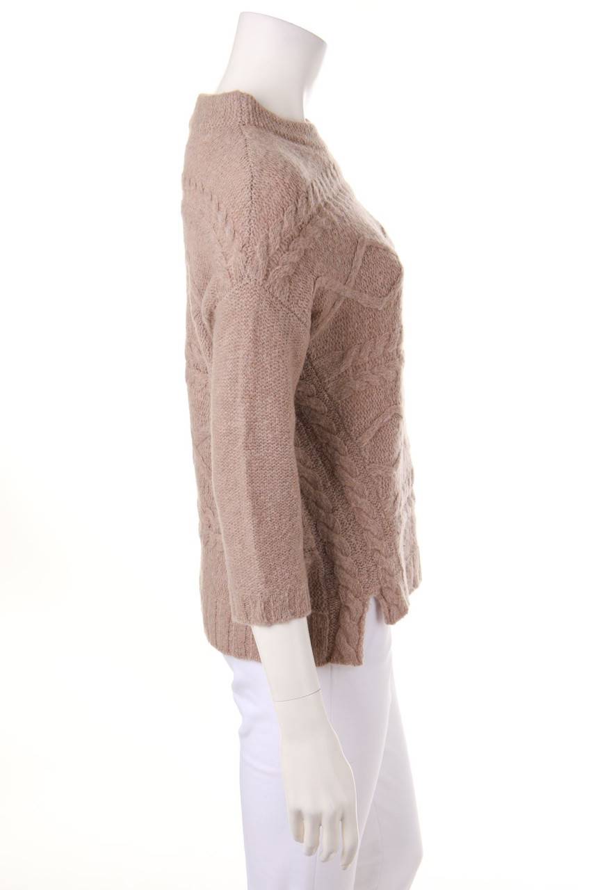 Carou LUISA CERANO Strick-Pullover Mit Zopf-Muster
