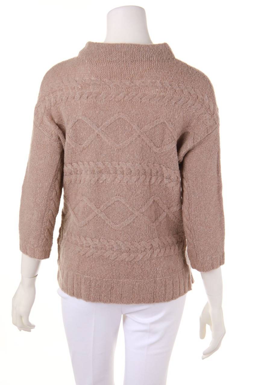 Carou LUISA CERANO Strick-Pullover Mit Zopf-Muster
