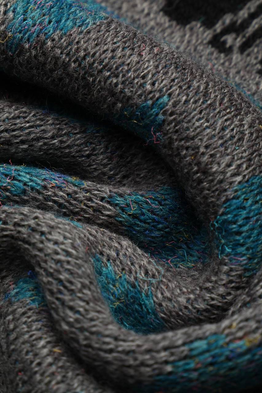 Carou LUPO UOMO Pullover Aus Woll-Mix Mit Muster